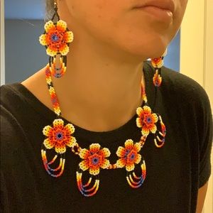 Handmade Huichol Necklace